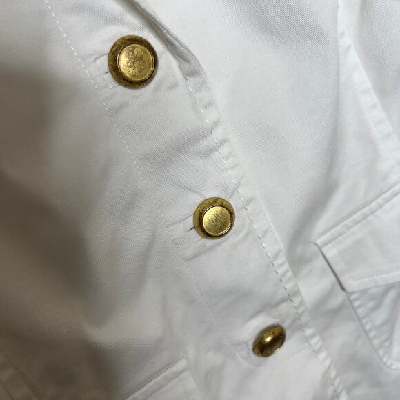 Joan Rivers White Jacket Gold Decor Small - Picture 3 of 13